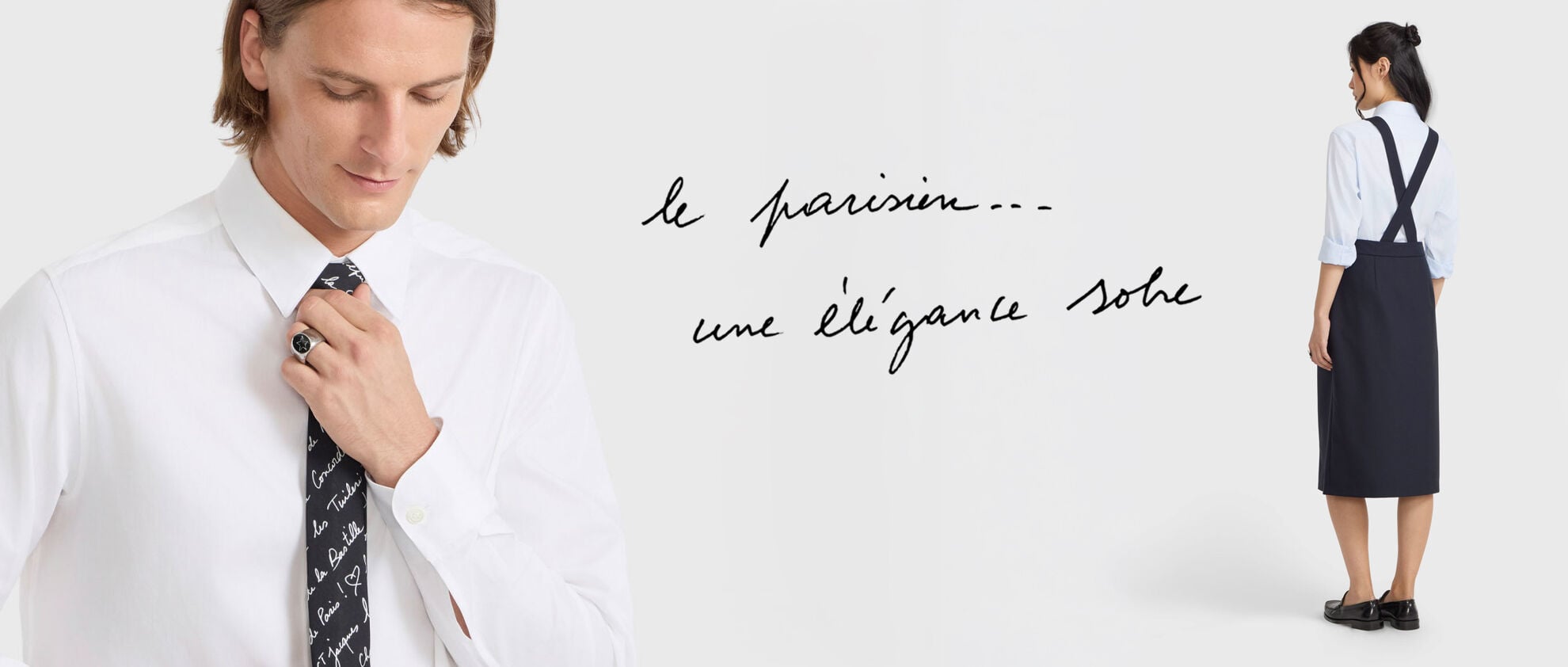 le parisien... une &eacute;l&eacute;gance sobre, agn&egrave;s b.