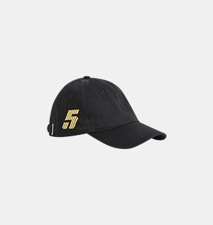 black cap "agnès b. x Renault" in cotton