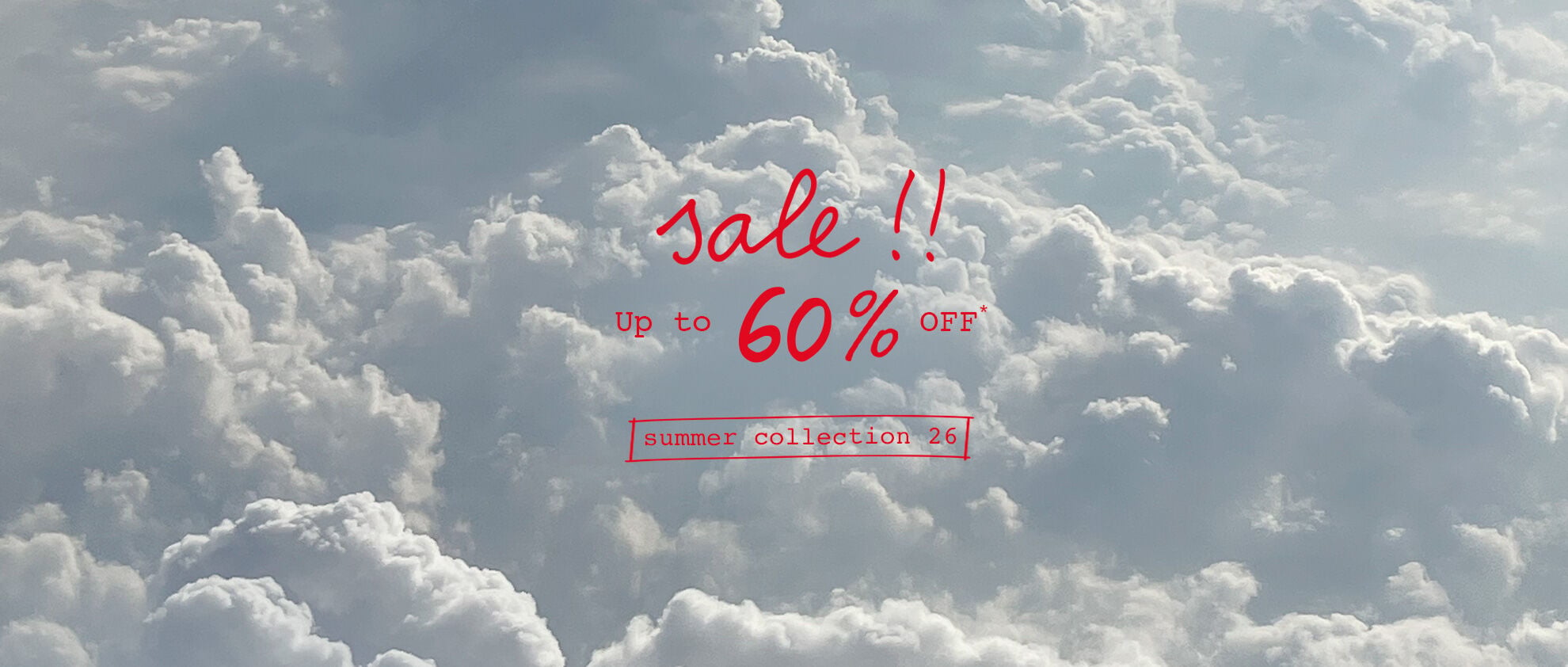 sale !! Up to 60% OFF* - summer collection 2026 