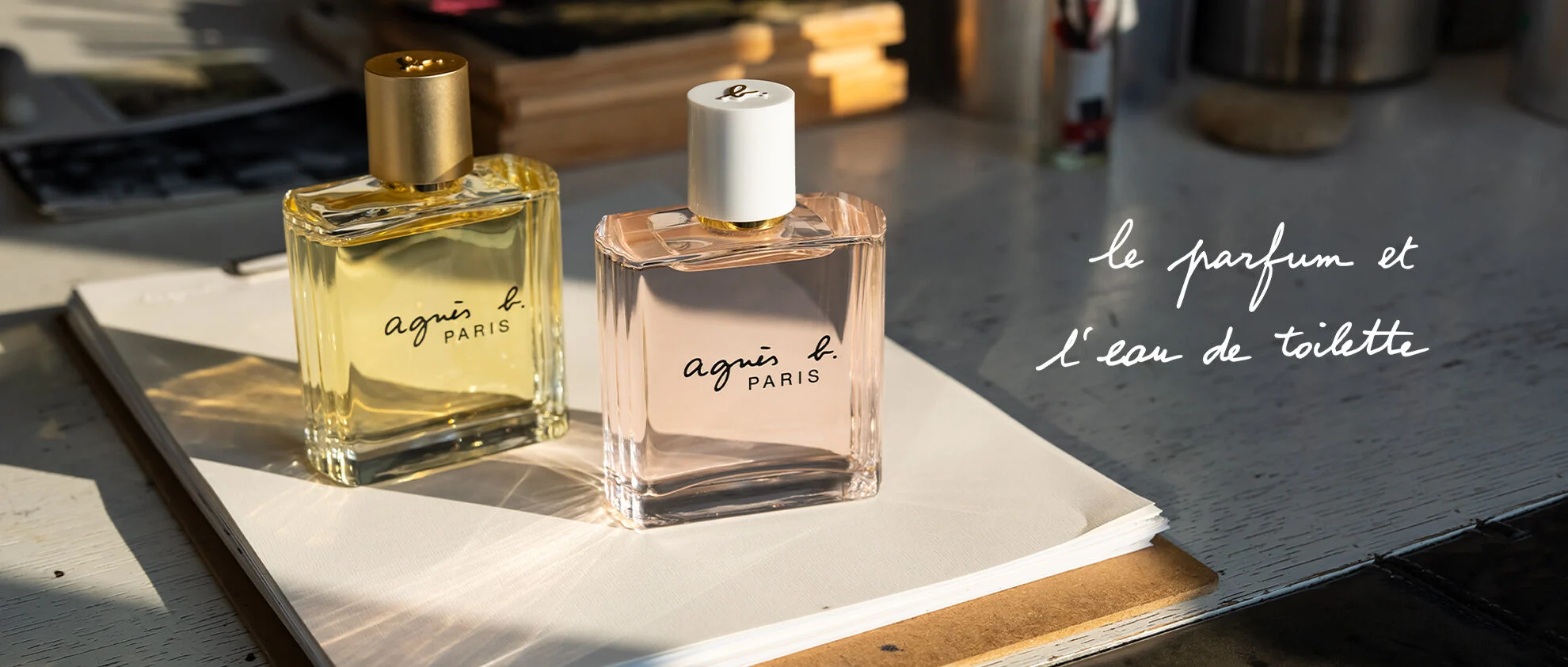 le parfum et l'eau de toilette