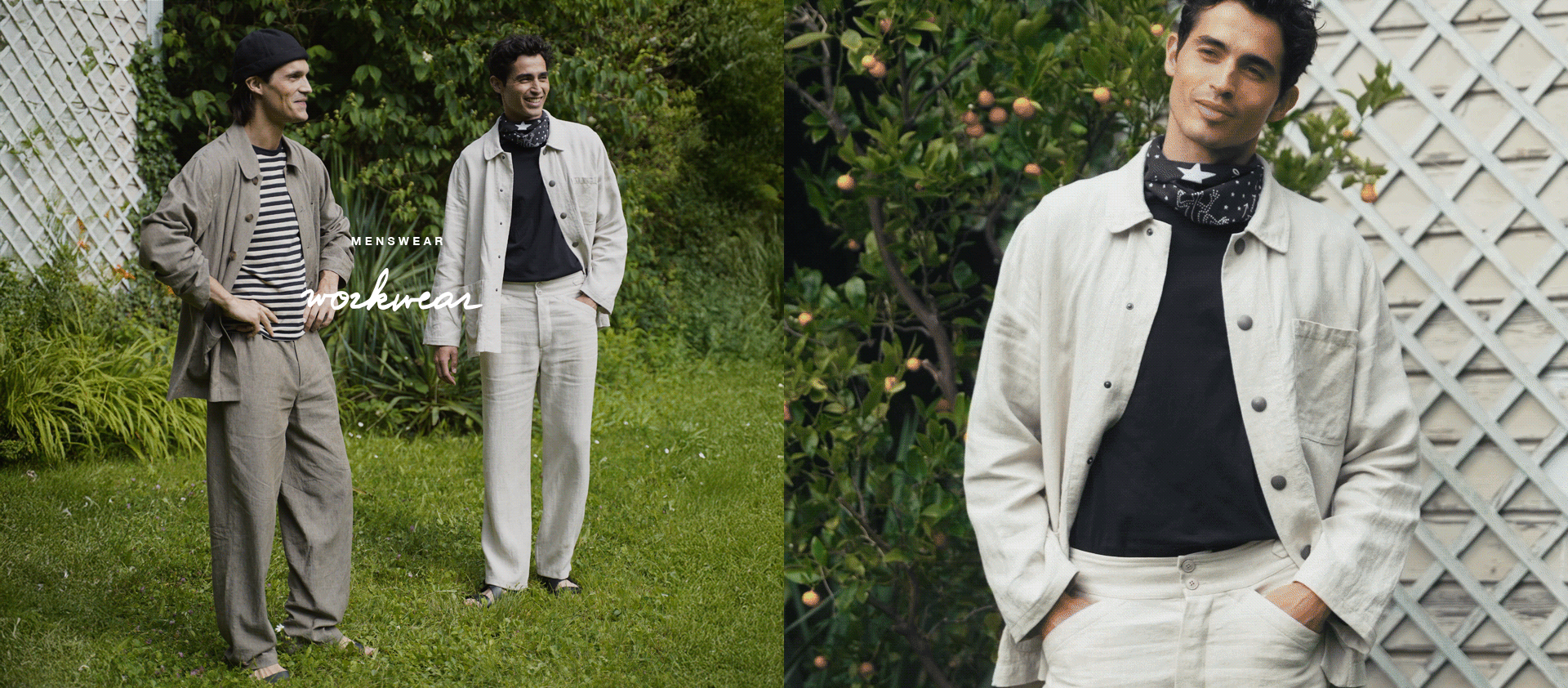 agnès b. menswear linen collection