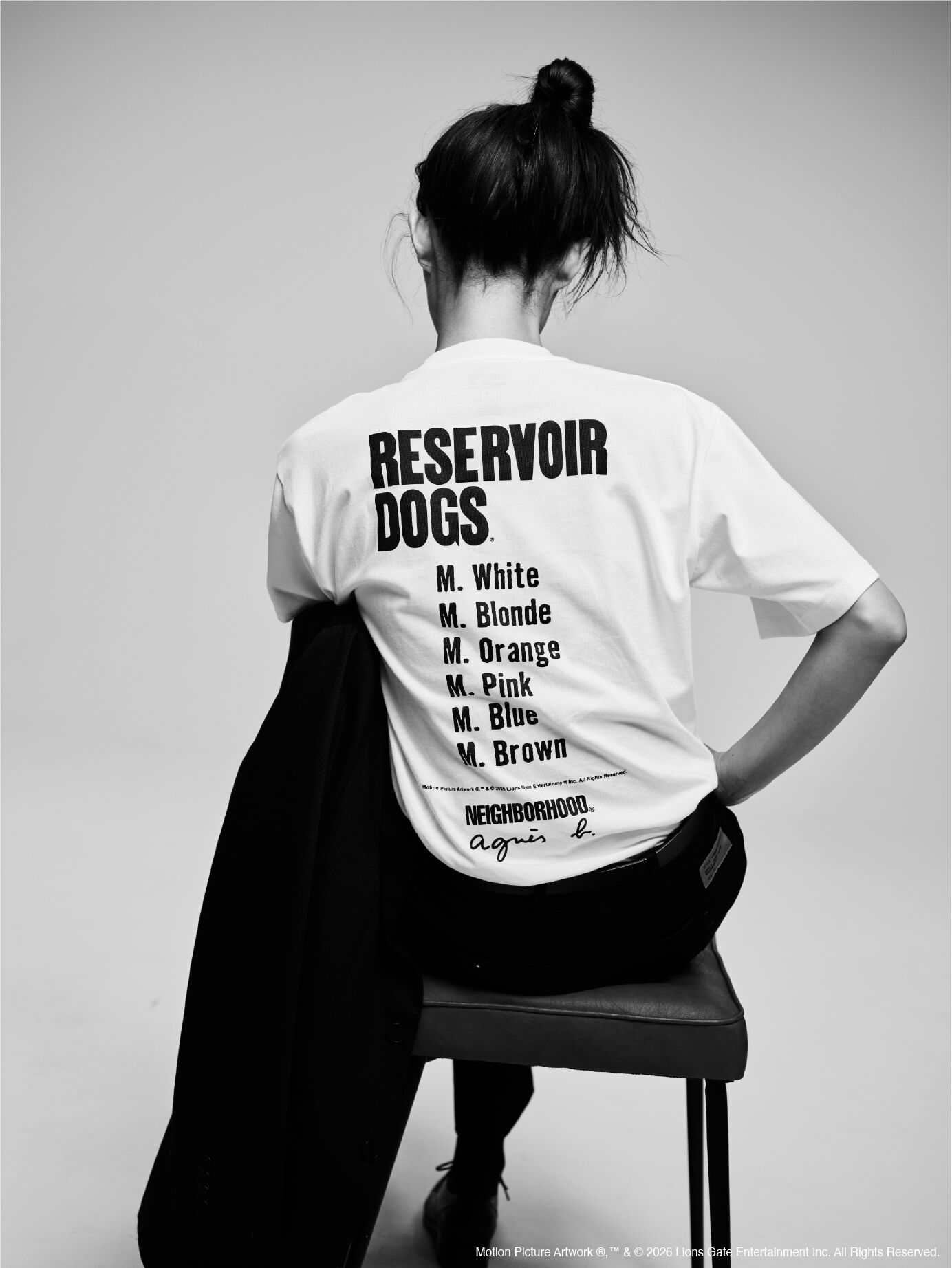 NEIGHBORHOOD agnes b Reservoir Dogs Tシャツ Neighborhood x agnès b 