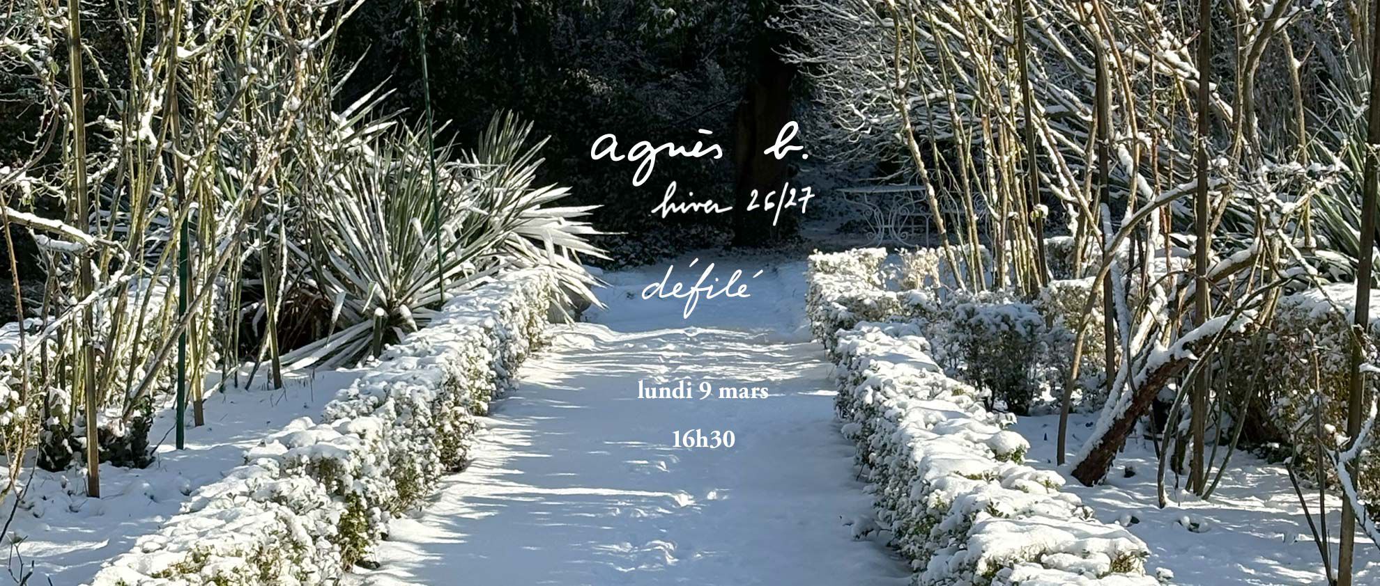 D&eacute;fil&eacute; femme hiver 26/27