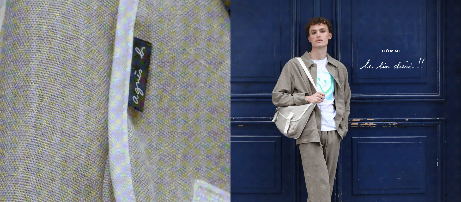 agnès b. lin pour homme