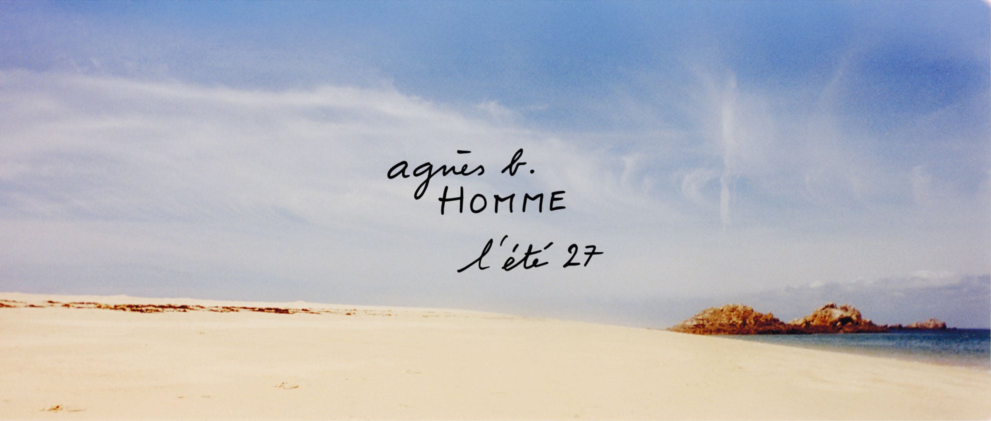 agn&egrave;s b. Men's Summer 2027 collection