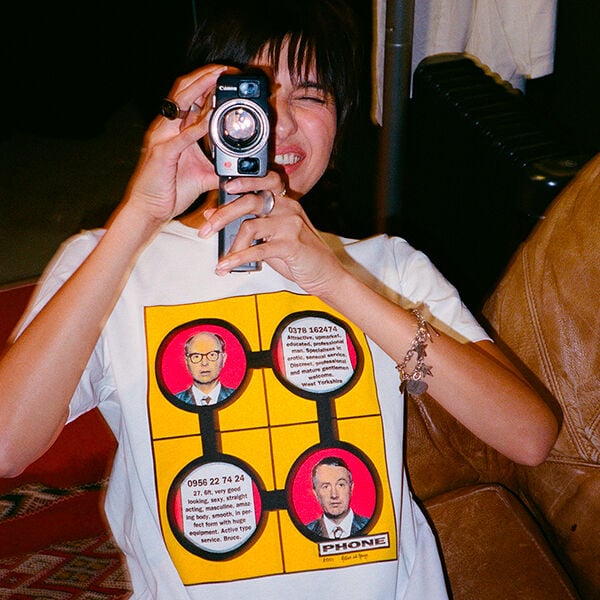 Agnès has long shared a creative friendship with the iconic duo Gilbert & George.