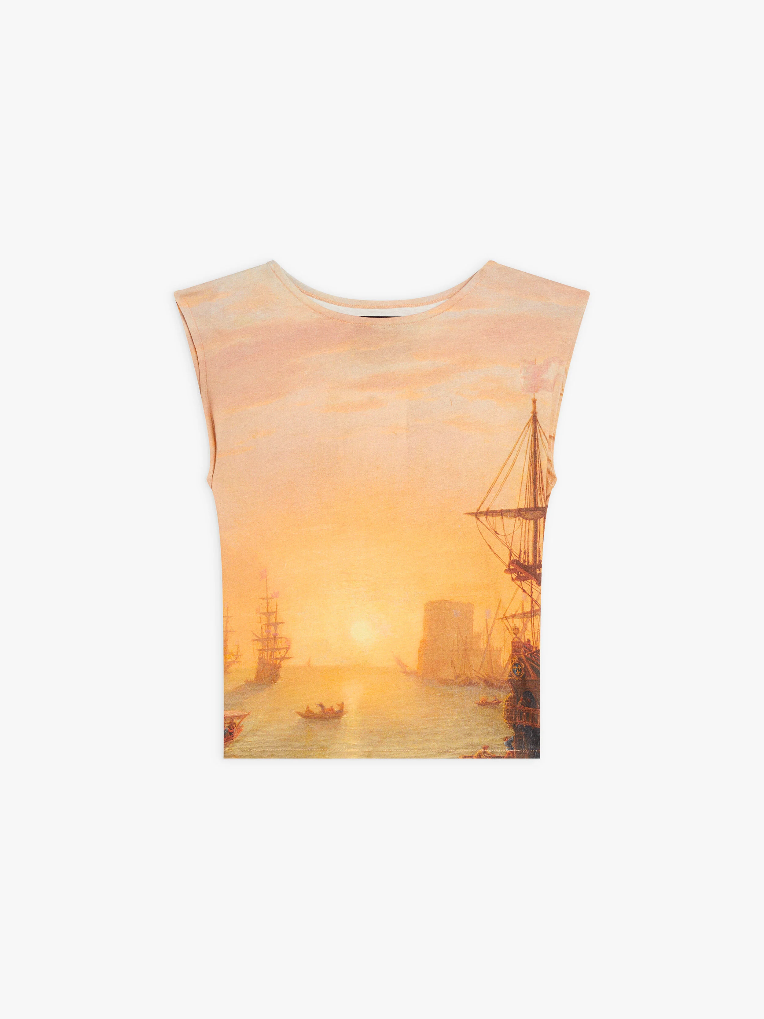 cotton t-shirt agnès b. inspired by the Louvre