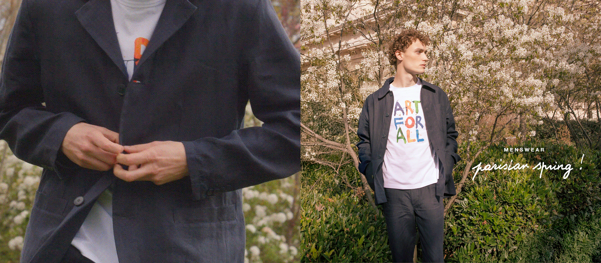 agnès b. men's parisian spring