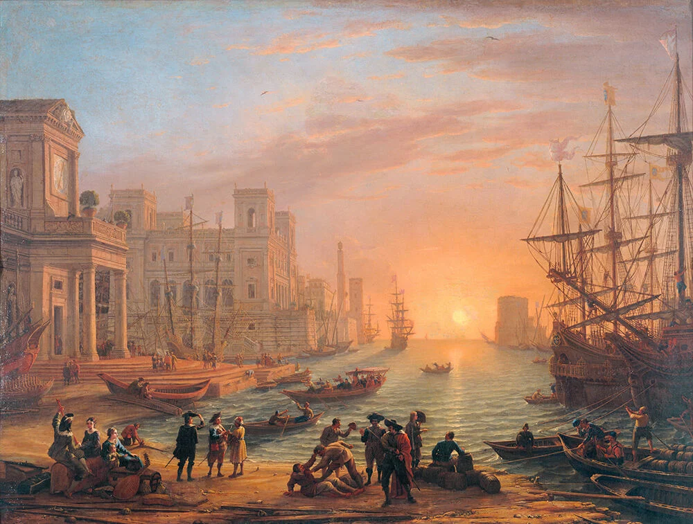 SEAPORT AT SUNSET