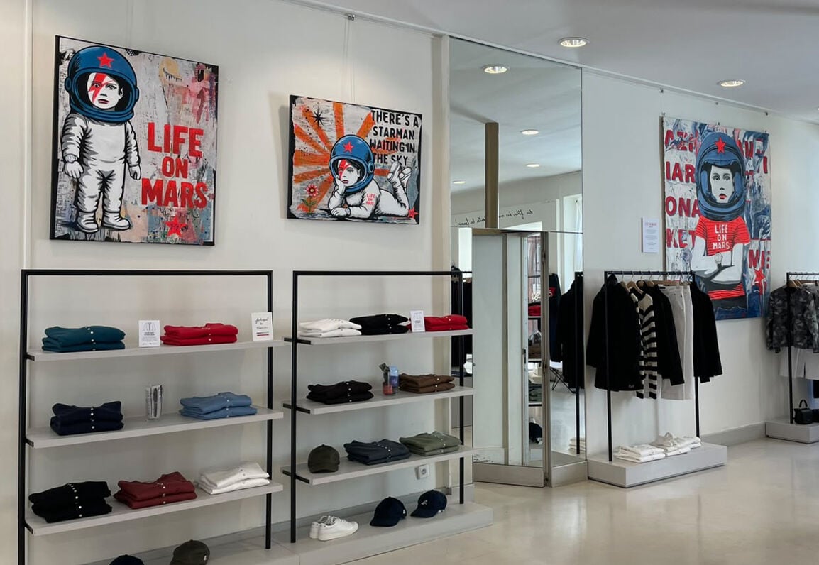 &laquo; Life on Mars &raquo; par la street artist Britt