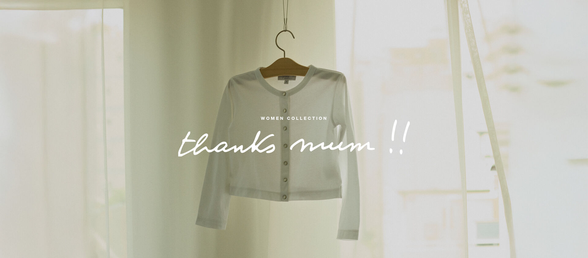agnès b. women: thanks mum