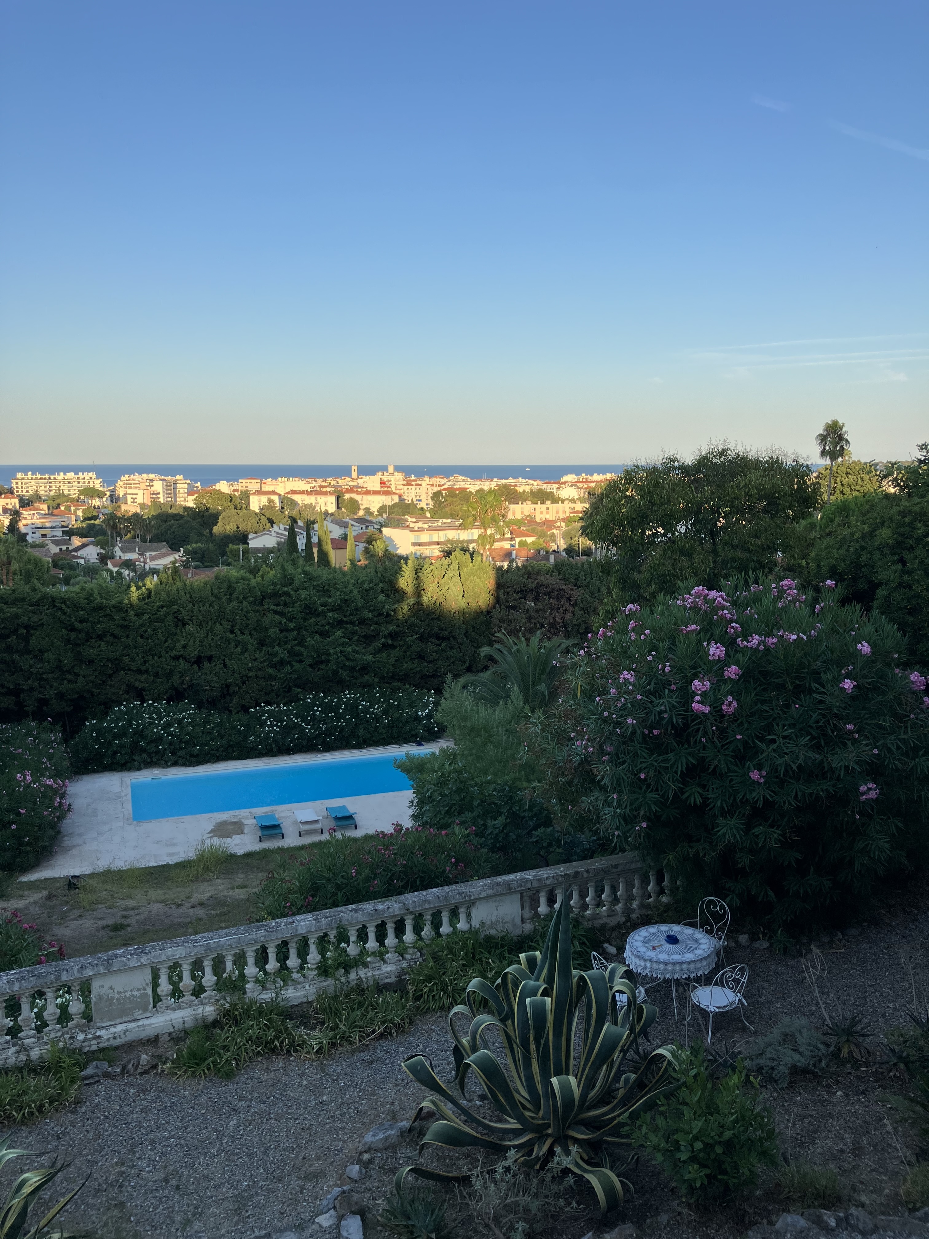 Depuis le balcon (Antibes)