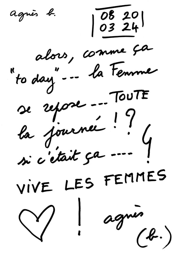 Vive les femmes !