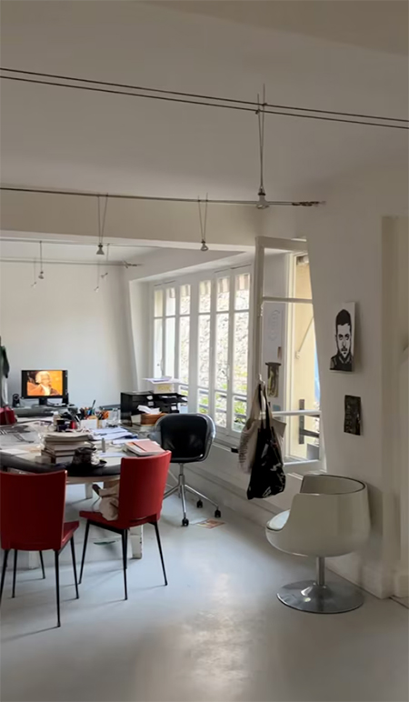 Agnès' office, by Agnès